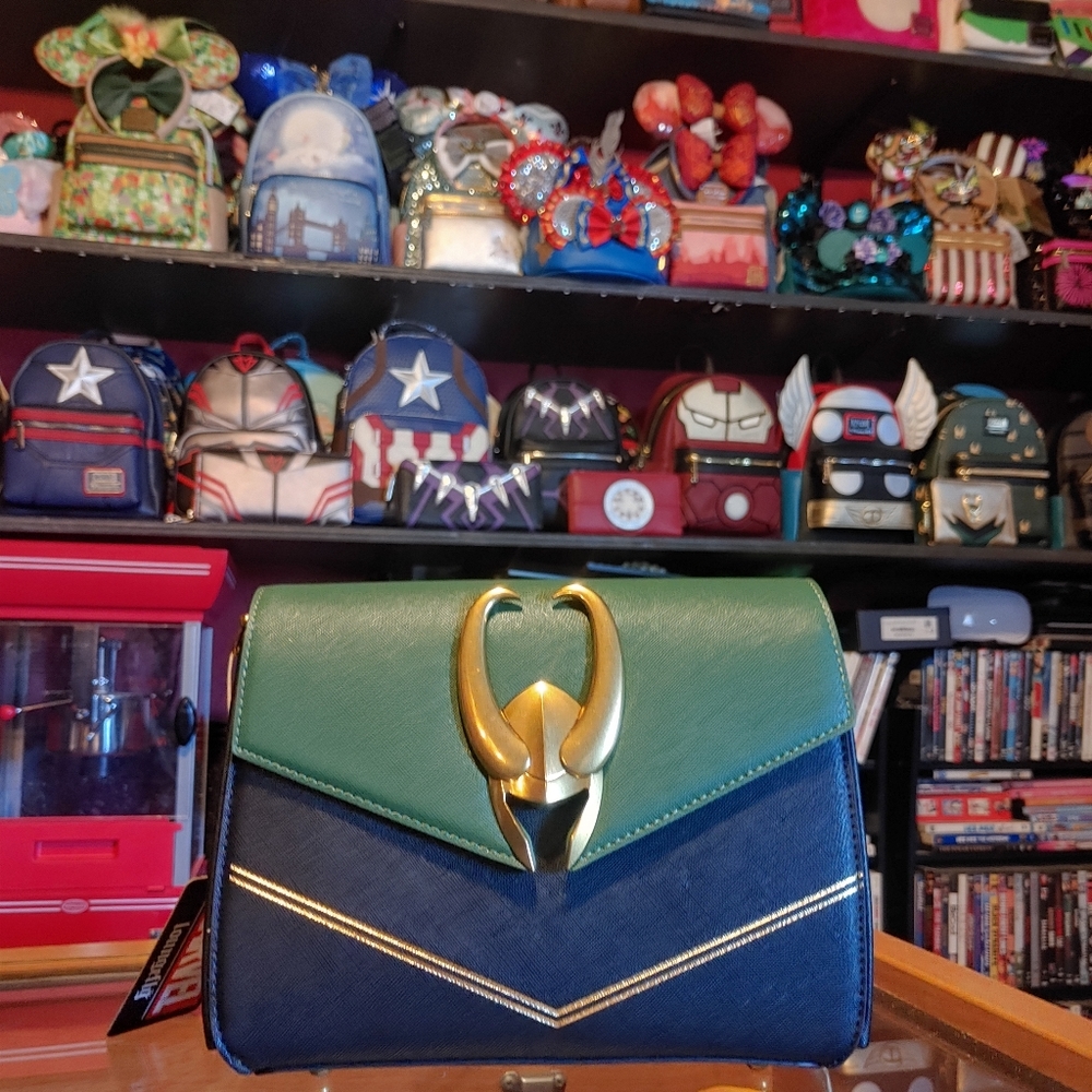Marvel Loki Loungefly crossbody Purse